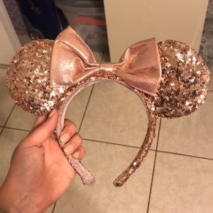 Disney Parks Rose Gold Ears